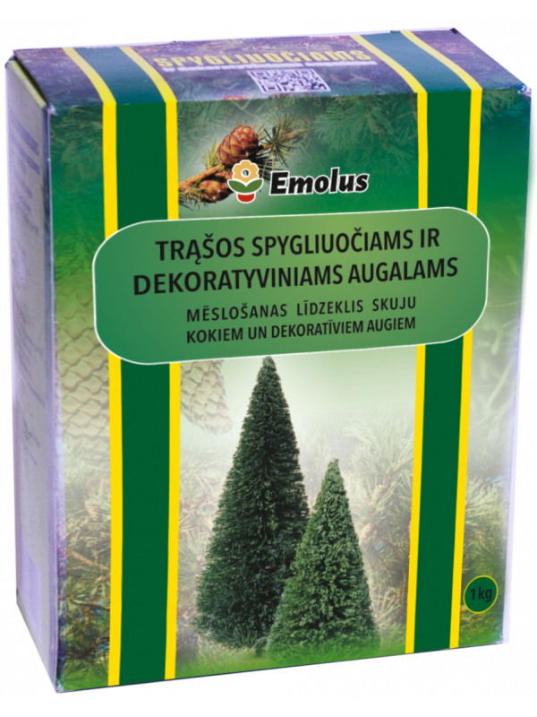 Spygliuočiams trąšos dėžutėje 1kg