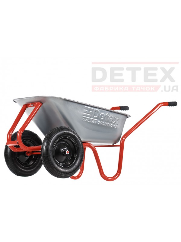 Dviratis karutis D-22 DETEX 100L pripučiamais ratais 3.50*8