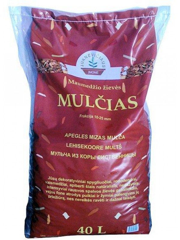 Mulčias maumedžio žievės 40L