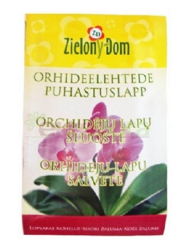 Šluostė orchidėjų lapams