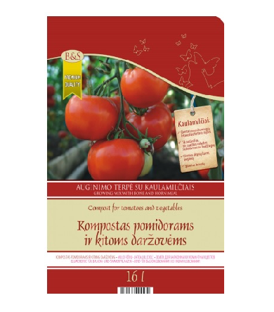 Kompostas pomidorams ir daržovėms 16L AS