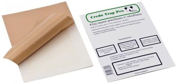 Lipni lentelė graužikams 15x20cm 1vnt