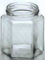 Stiklainiai 0.278L briaunuoti D-63