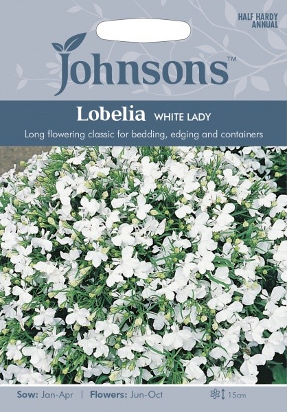 Lobelijos paprastosios White Lady