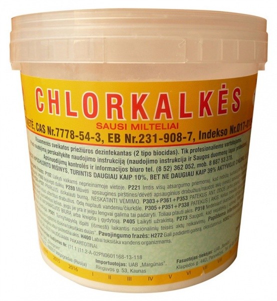 Chlorkalkės 1.2kg