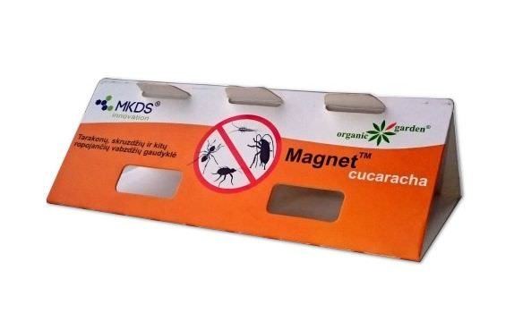 Tarakonų ir kitų ropojančių vabzdžių lipni gaudyklė Magnet Cucaracha (10)