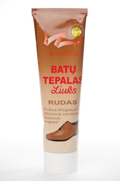 Batų tepalas Liux 35g (rudas)