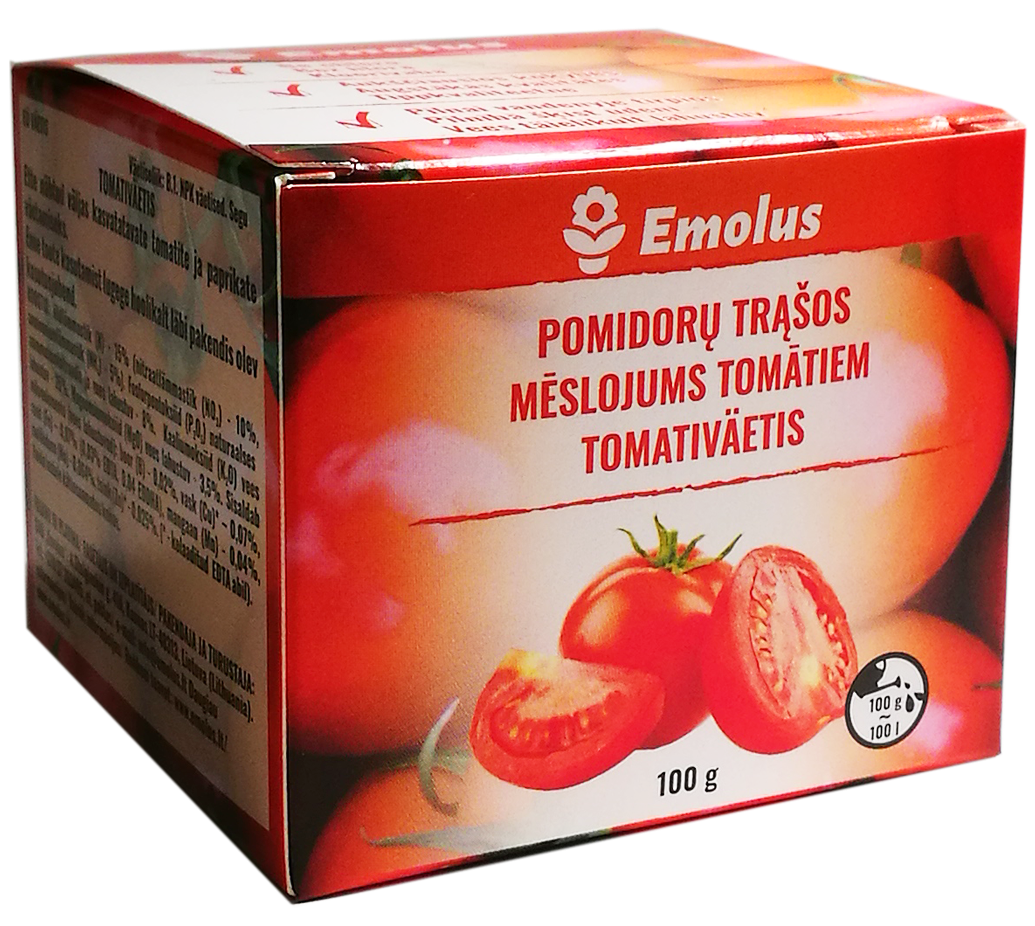 Pomidorams trąšos NPK 15-8-25 100g