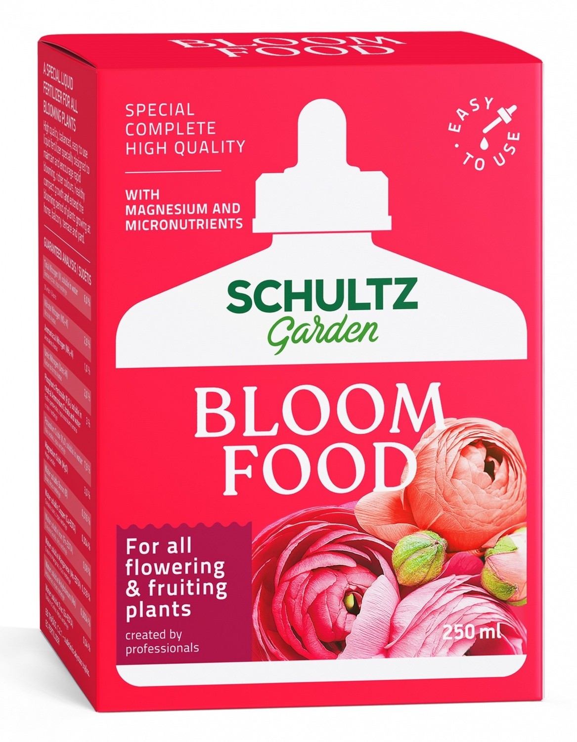 Schultz skystos trąšos žydintiems augalams su Mg 250ml