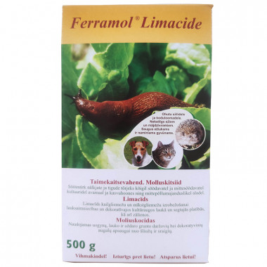 Ferramol Limacide sraigių ir šliužų naikinimui 0.5kg (12)