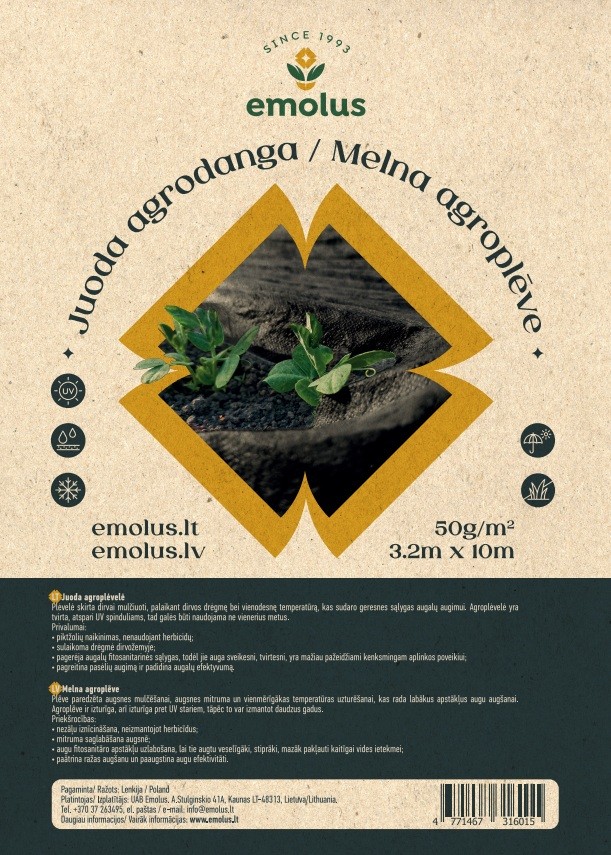 Agroplėvelė fasuota balta 3.2x10m 50g/m2 E