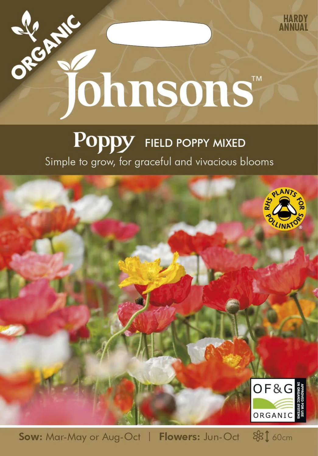 Aguonos birulės Field Poppy 2000s