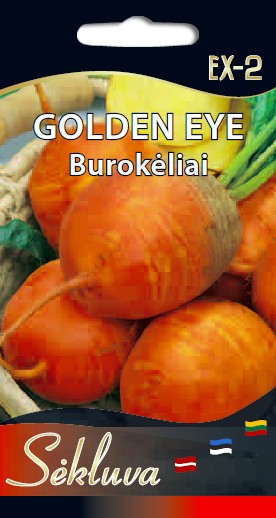 Burokėliai raudonieji Golden Eye EX-2