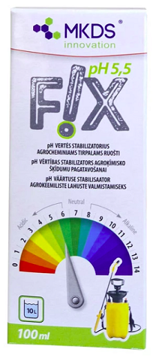 Fix pH 5.5 tirpalų stabilizatorius 100ml