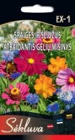 Sraiges ir šliužus atbaidantis gėlių mišinys EX-1