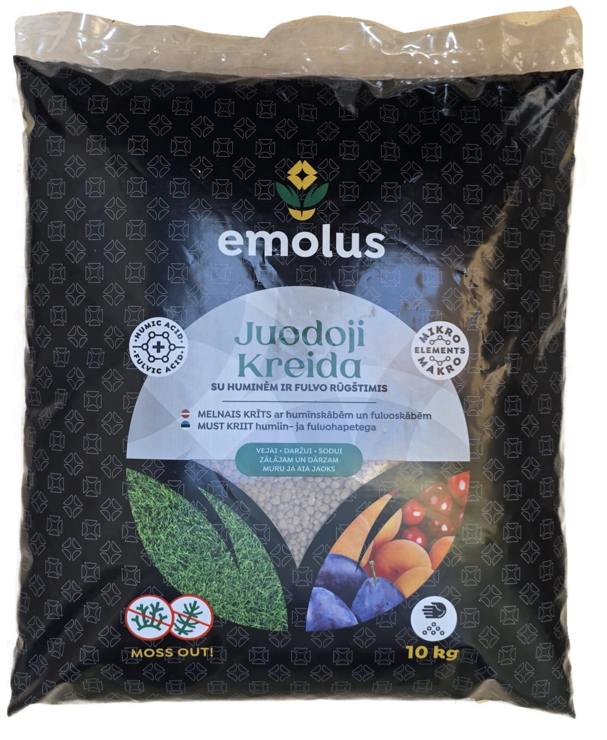 Juodoji kreida su huminėmis ir fulvo rūgštimis 10kg