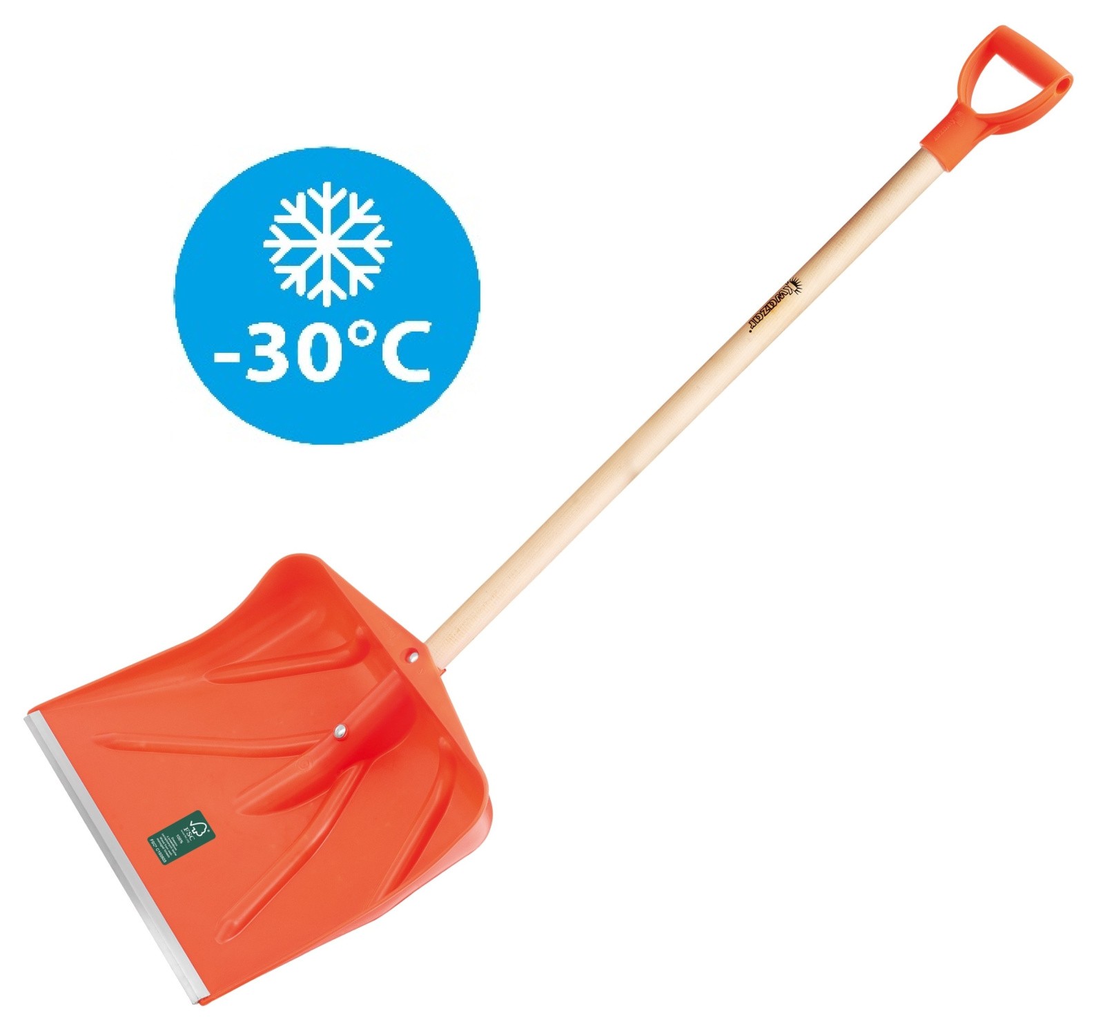 Kastuvas sniegui su kotu Kwazar 44cm (SK77)