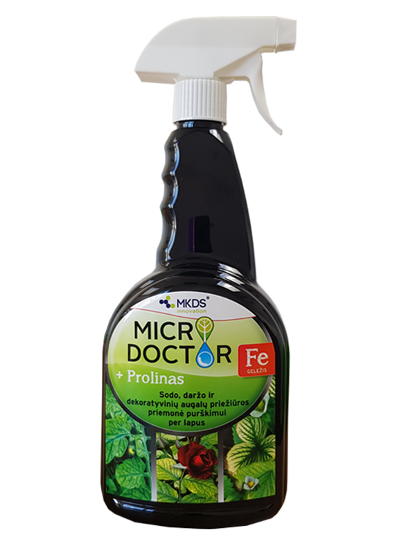 Microdoctor Fe augalų priežiūros priemonė su geležimi 1L