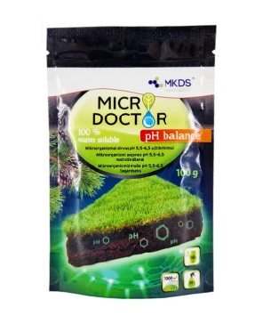 Microdoctor PH balance dirvos PH 5.5-6.5 užtikrinimui 100g