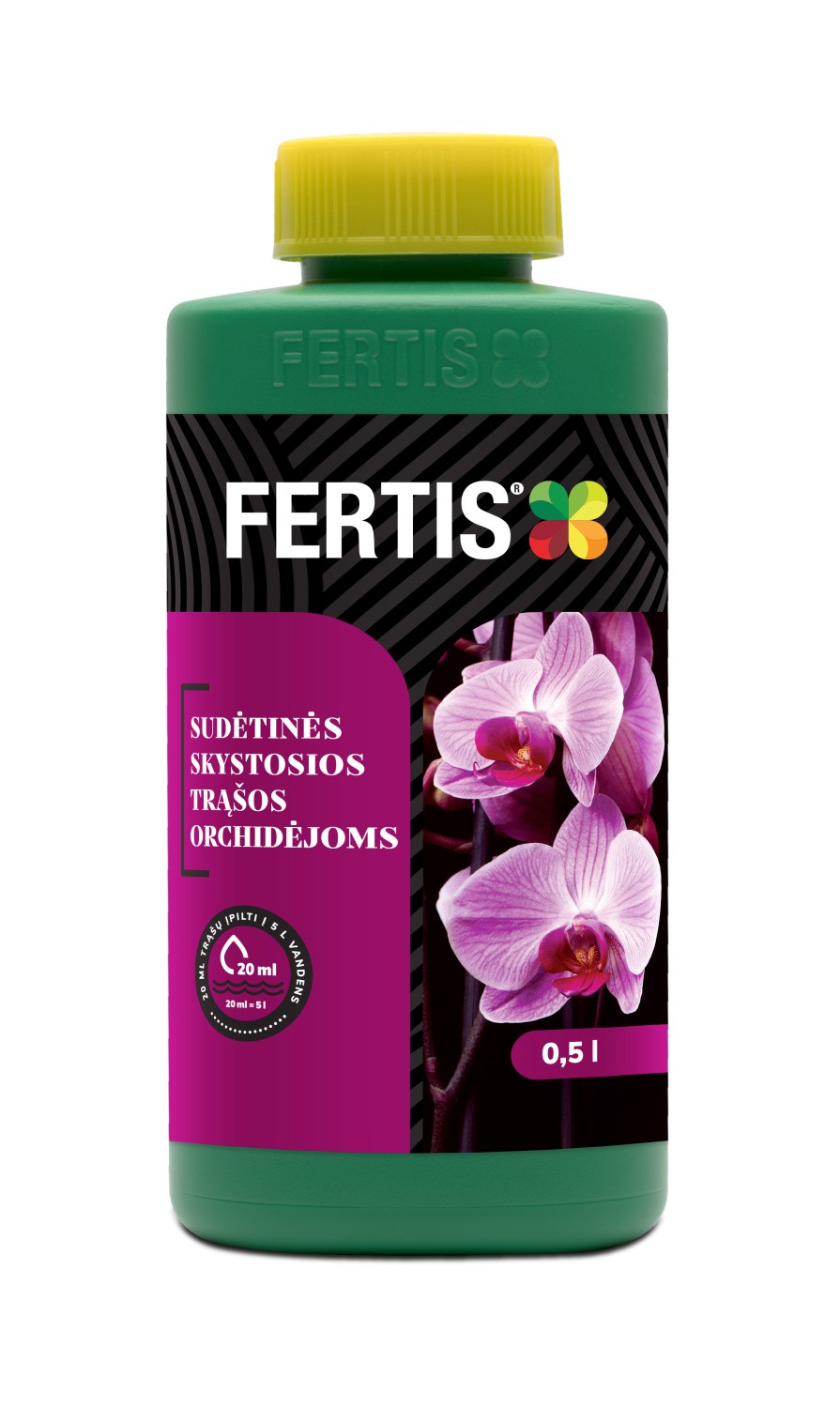 Orchidėjoms skystos trąšos Fertis 0.5L