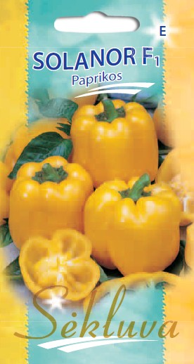 Paprikos Solanor (E grupė) 10s