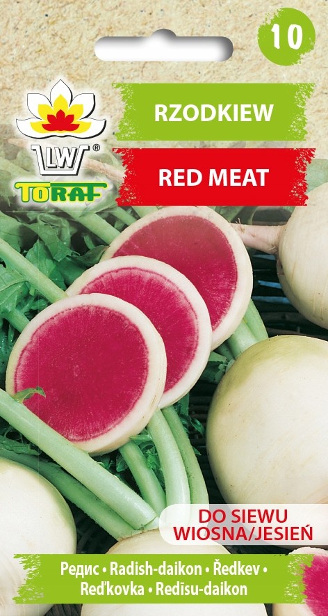 Ridikai valgomieji Red Meat