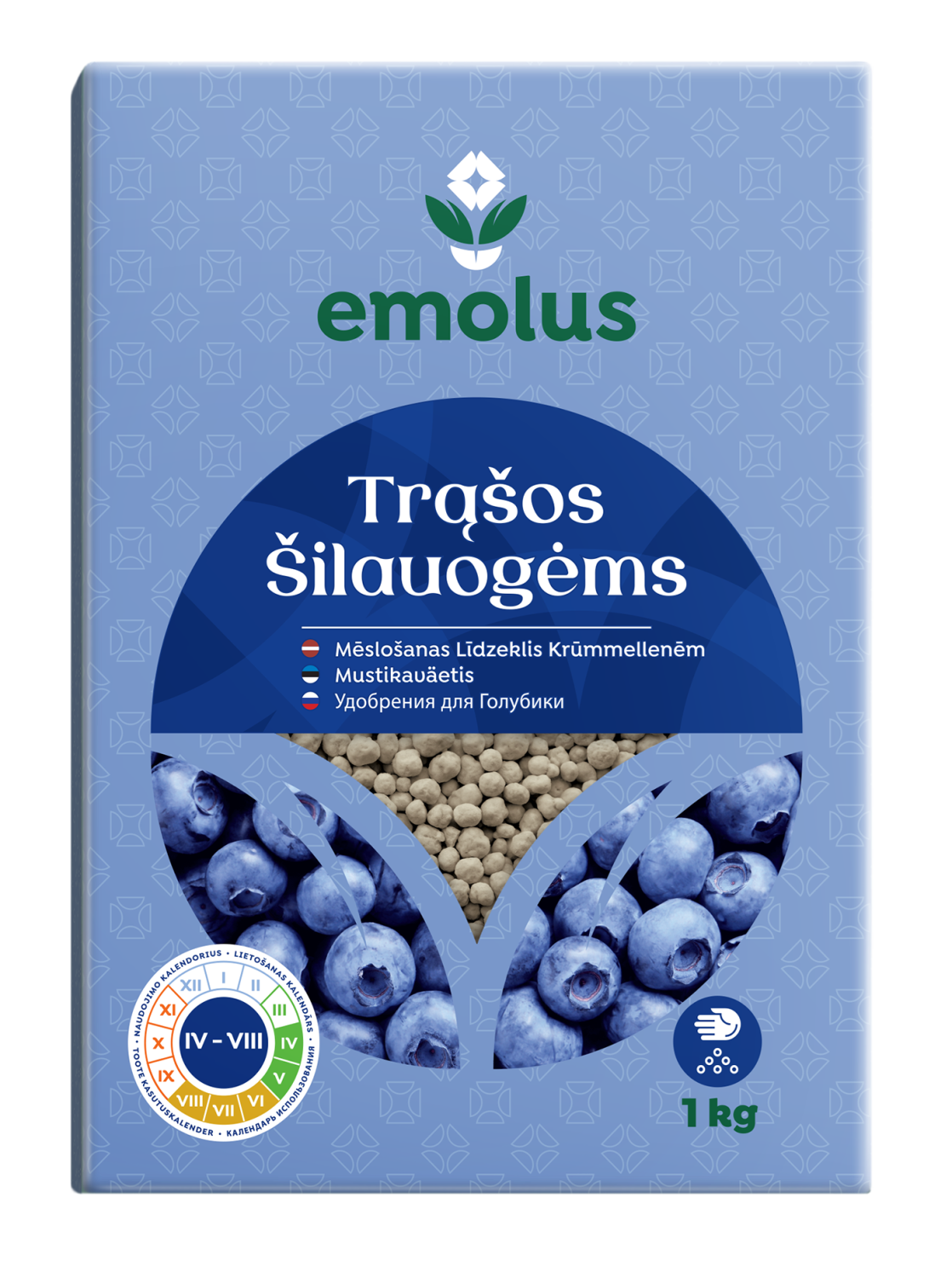 Šilauogėms trąšos 1kg