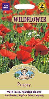 Aguonos birulės Wildflower 2000s