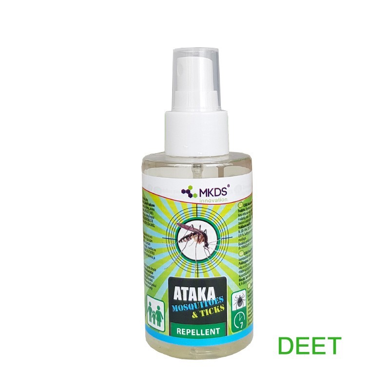 Ataka Mosquitoes Ticks repelentas nuo uodų ir erkių 100ml