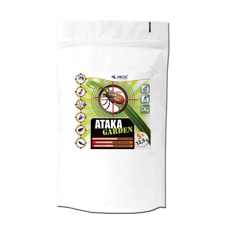 Ataka Garden insekticidas erkėms, uodams naikinti