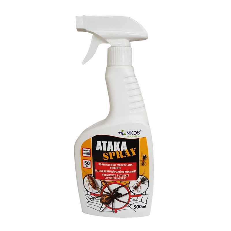 Ataka Spray ropojantiems vabzdžiams naikinti 500ml (6)