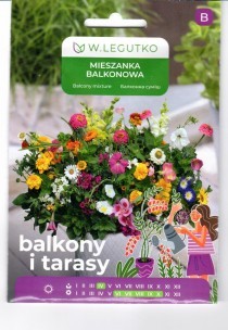 Balkoninių gėlių mišinys