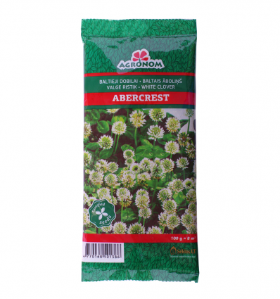 Žolė dobilai balti Abercrest 100g
