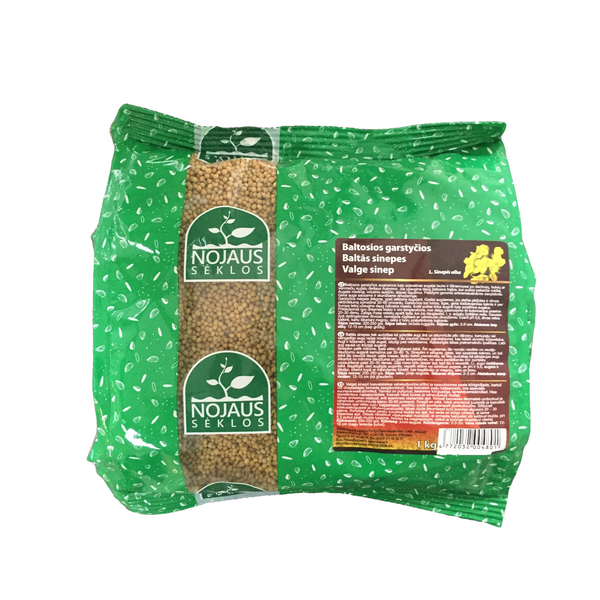 Garstyčios baltosios 1kg (maišelis)
