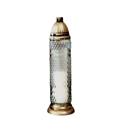 Žvakė stiklas Barokas 55h (9)