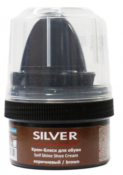 Batų tepalas Silver 60g (rudas)