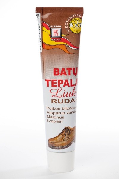 Batų tepalas Liuks 35g (rudas)