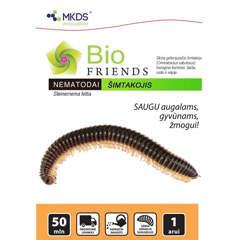 Nematodai ŠIMTAKOJAMS 50mln/1a