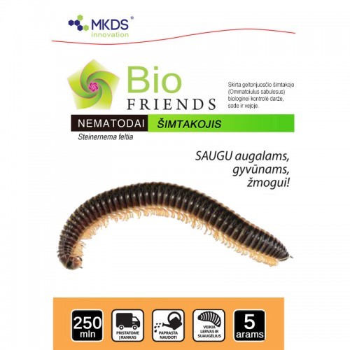 Nematodai ŠIMTAKOJAMS 250mln/5a