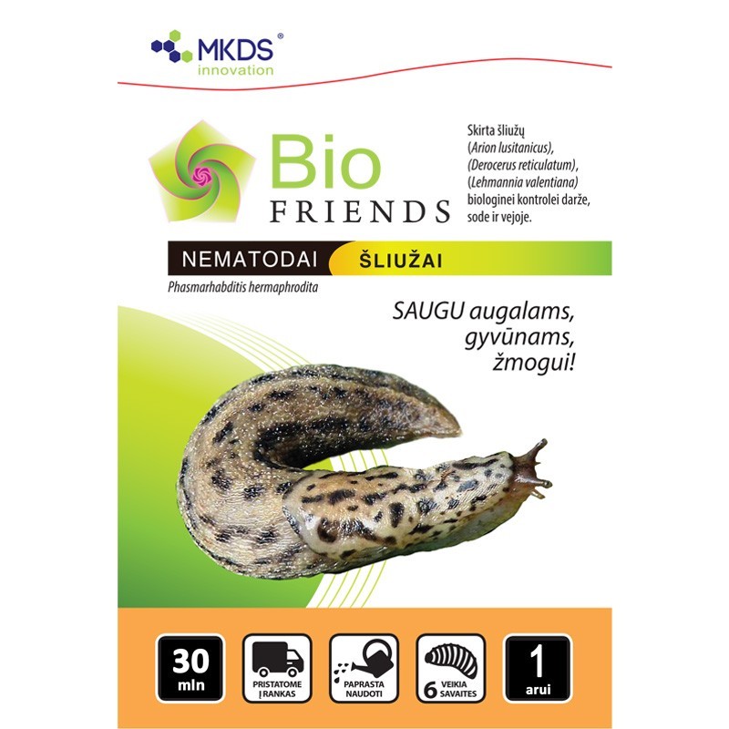 Nematodai ŠLIUŽAMS 30mln/1a