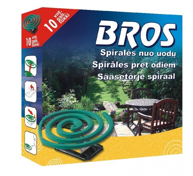 Bros spiralės nuo uodų 10vnt (deginimui) (18)