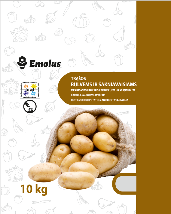 Bulvėms kompleksinės trąšos 10kg