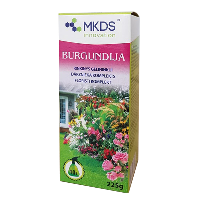 Burgundija rinkinys gėlininkui 225g (20)