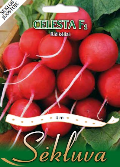 Ridikėliai Celesta (4m juostoje)