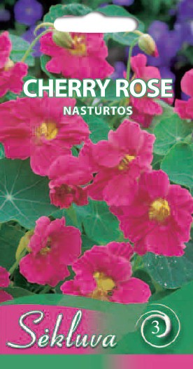 Nasturtės Cherry Rose (3 grupė)