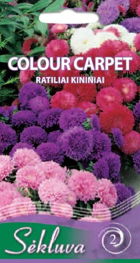 Ratiliai kininiai Colour Carpet (2 grupė) 0.5g