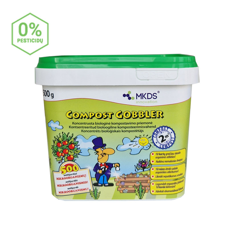 Bakterijos kompostavimui Compost Gobbler 500g