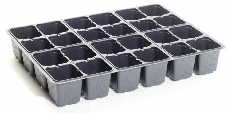 Daigykla plastikinė 24 narelių 5.5x6x6cm 28x38cm