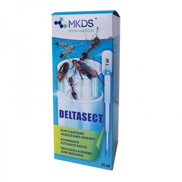 Vabzdžiams naikinti priemonė Deltasect 25ml