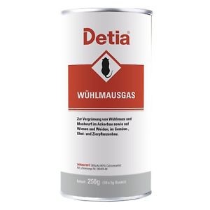 Nuo kurmių ir pelėnų granulės Detia Wuhlmausgas 250g (12)